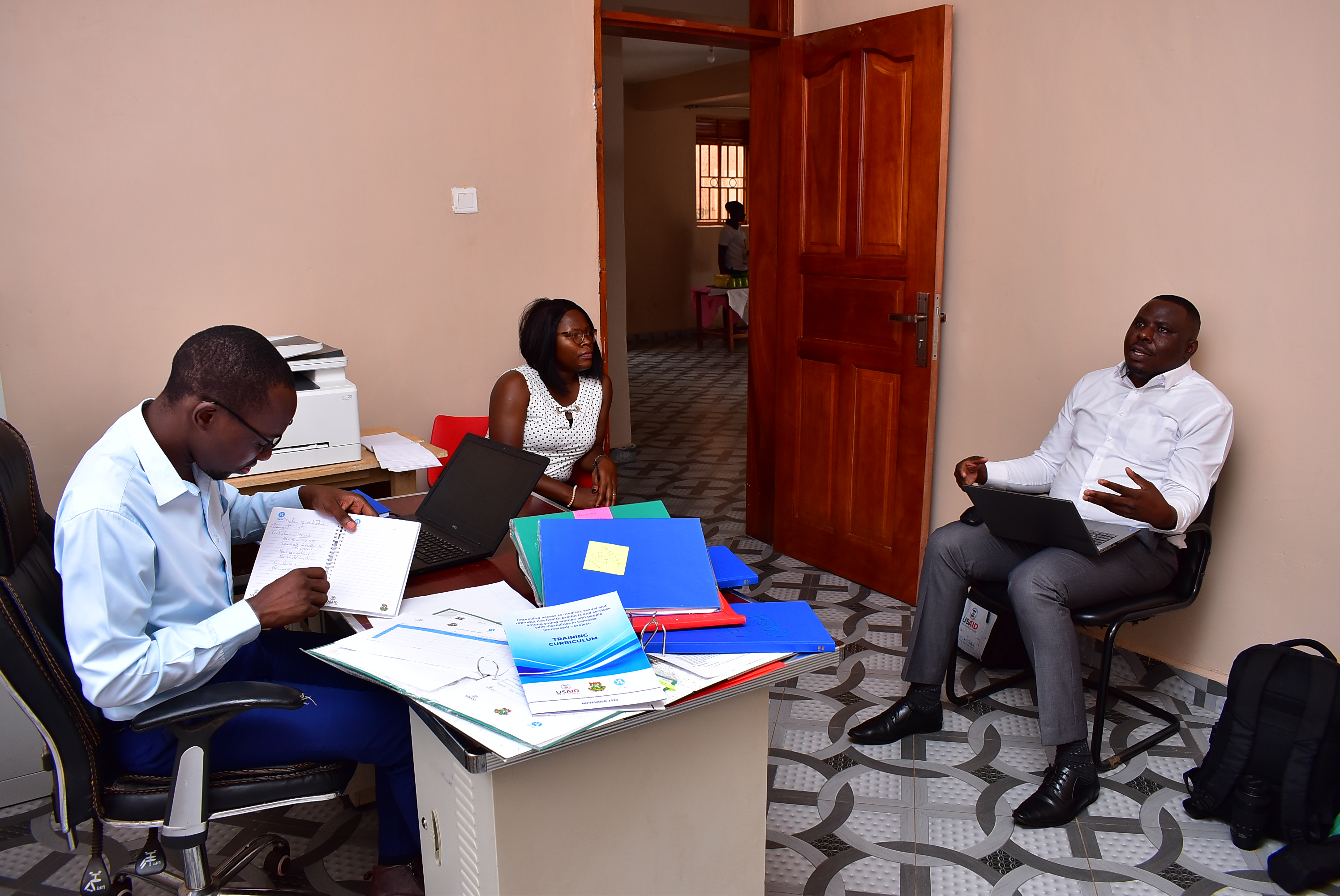 Immersed training - group shot